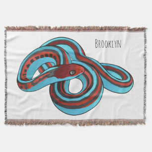 Manta Ilustracion de personalizado de serpiente de San F