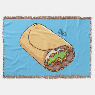 Manta Ilustracion personalizado Burrito