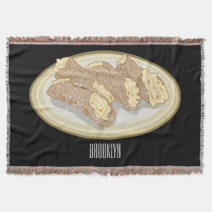 Manta Ilustracion personalizado Cannoli