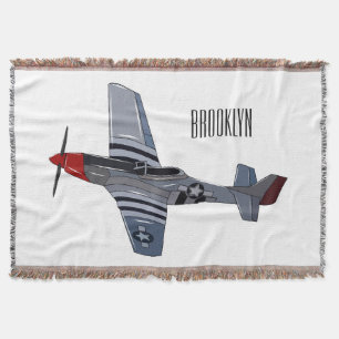 Manta Ilustracion personalizado de bombarderos