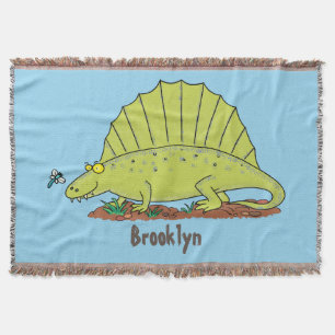 Manta Ilustracion personalizado de dimetrodon verde lind