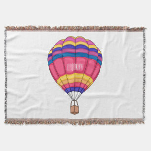 Manta Ilustracion personalizado de globo aerostático
