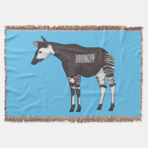Manta Ilustracion personalizado de Okapi