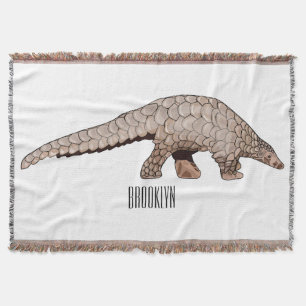 Manta Ilustracion personalizado de Pangolin