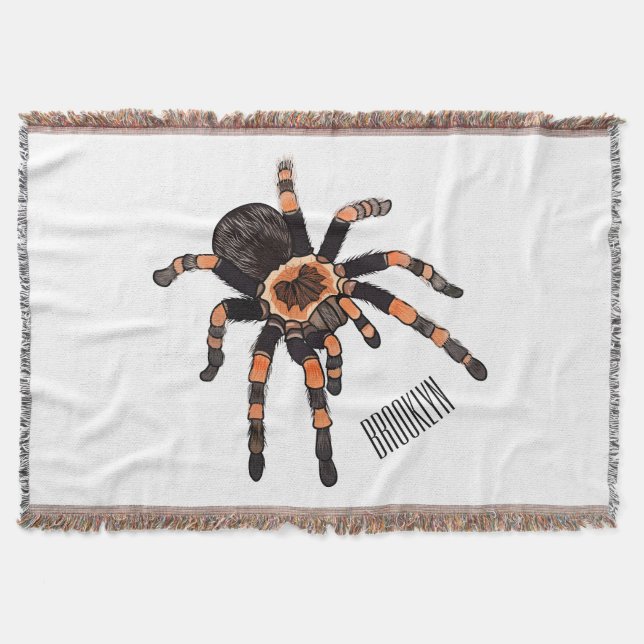 Manta Ilustracion personalizado de Tarantula (Anverso)