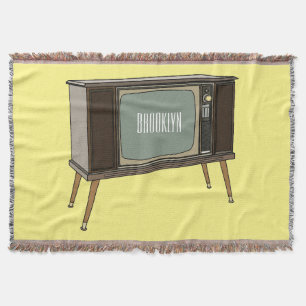 Manta Ilustracion personalizado de televisión