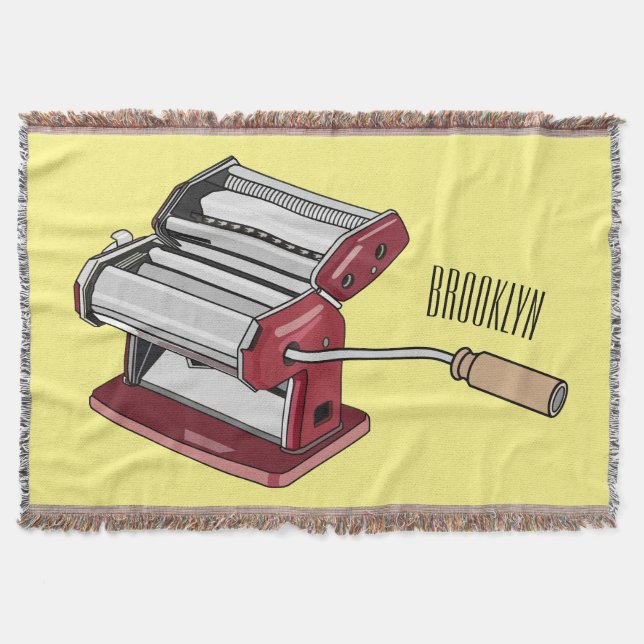 Manta Ilustracion personalizado fabricante de pasta (Anverso)