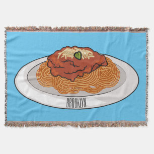 Manta Ilustracion personalizado Spaghetti