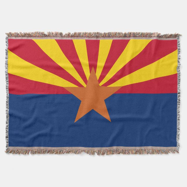 Manta Imagen de bandera del estado de Arizona (Anverso)