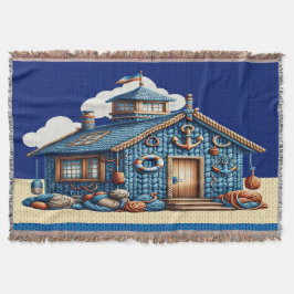 Manta IMAGEN DE KNIT Beach Hut