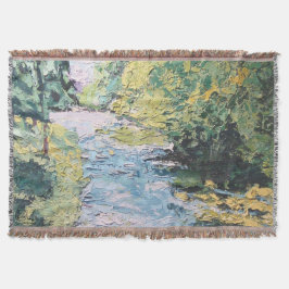 Manta Imagen de mi obra Viendo a travéz del bosque