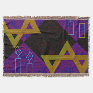 Manta Imagen temática de Hanukkah de SlipperyJoe's amari