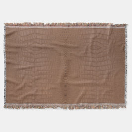 Manta Impresión de textura del ligador de Tan