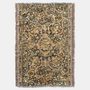 Manta Impresión floral francesa antigua