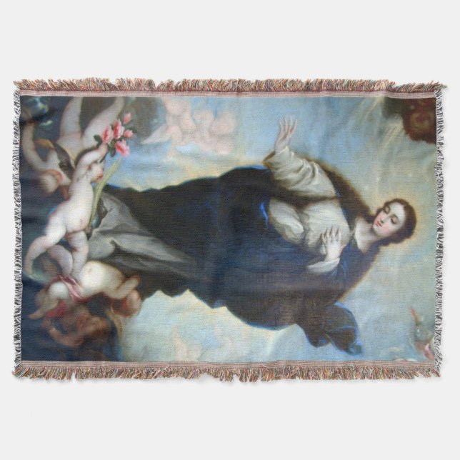 Manta Inmaculada Concepción Virgen María Asunción 05 (Anverso)