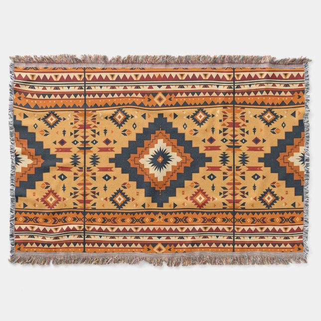 Manta Inspirado en tribus (Anverso)