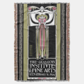 Manta Instituto de Glasgow del poster de los Bellos