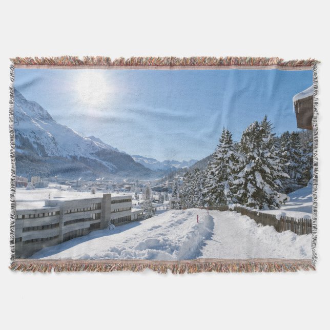Manta Invierno en St. Moritz (Anverso)