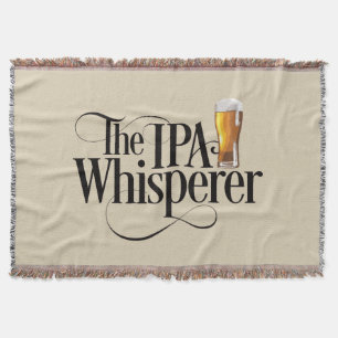 Manta IPA Whisperer Throw Blanket