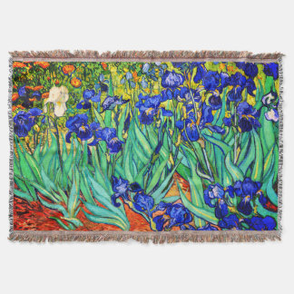 Manta Irises de Vincent Van Gogh