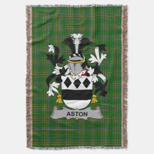Manta Irlanda: Aston Coat of Arms Family Crest Irlanda