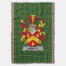 Irlanda: El escudo de armas de Abbott Crest Irland