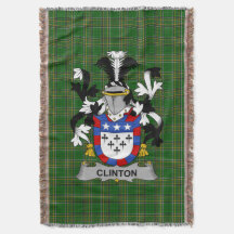 Irlanda: El escudo de armas de la familia Clinton 