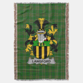 Manta Irlanda: El escudo de armas de Langford Crest Irla