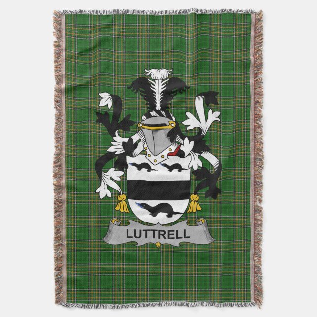 Manta Irlanda: El escudo de armas de Luttrell Crest Irla (Frente vertical)