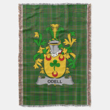 Irlanda: El escudo de armas de Odell Crest Irlanda