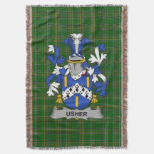 Irlanda: El escudo de armas de Usher Crest Irlanda