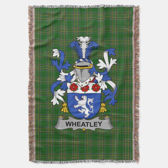 Manta Irlanda: El escudo de armas de Wheatley Crest Irla (Frente vertical)