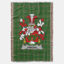 Irlanda: Escudo de armas de Owens Crest Irlanda