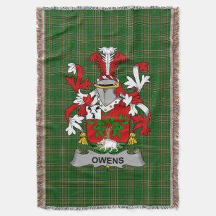 Manta Irlanda: Escudo de armas de Owens Crest Irlanda