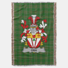 Manta Irlanda Orr Coat of Arms Family Crest Irlanda