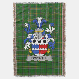 Manta Irlandés Dodwell Coat of Arms Family Crest Irlanda