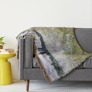 Manta Isla de flores cerca de Vétheuil, Claude Monet