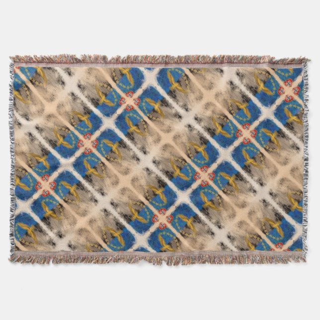 Manta Islas Azores, Portugal (Anverso)