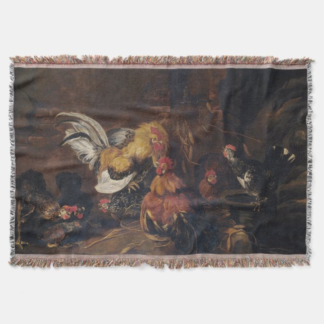 Manta Jan Fyt Cockfight (Anverso)