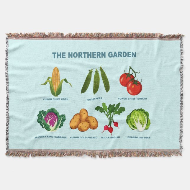 Manta Jardín de verduras del norte (Anverso)