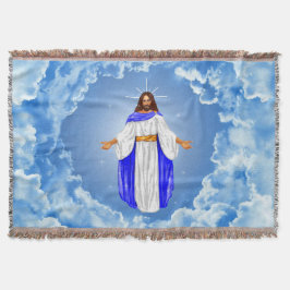 Manta Jesús en las nubes