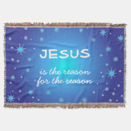 Manta Jesús es la razón para los Navidades de temporada