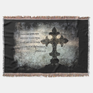 Manta John 15:13 Blanesta de guiones