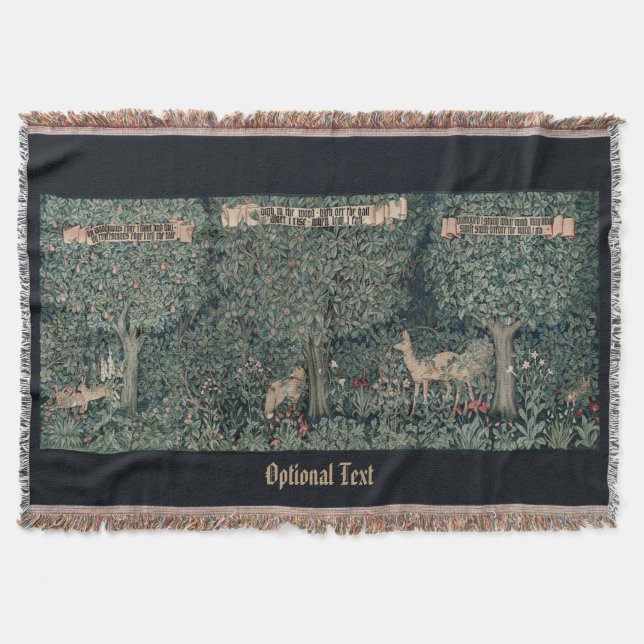 Manta John Henry Dearle para Morris Tapestry Doormat (Anverso)