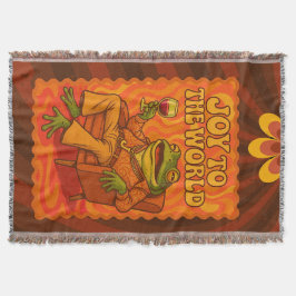 Manta Joy to the World Psychedelic Frog with Wine