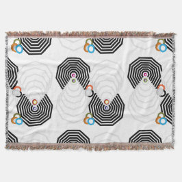 Manta Juego de toallas de baño de formas y colores