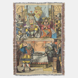 Manta Juicio de Alicia al Knave de Corazones Vintage