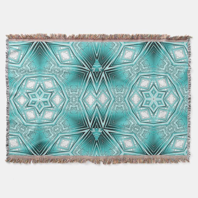 Manta Kaleidoscopio Ártico (Anverso)