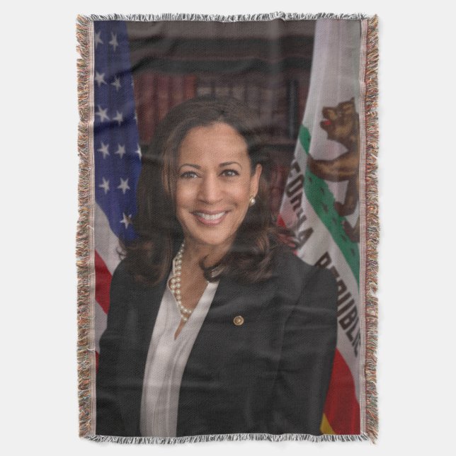 Manta Kamala Harris Candidato a presidente US 2024 (Frente vertical)