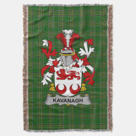 Manta Kavanagh irlandés o Cavanagh Coat of Arms Family C